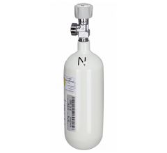 Sauerstoff-Flasche WEINMANN gefüllt